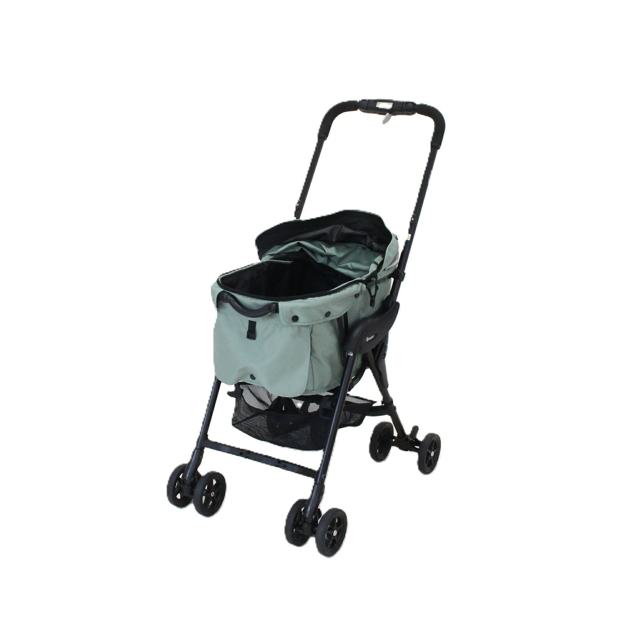 Rakuten - [中古] コンビ ペット用カート ミリミリライト アルファ バニアングリーン　4972990189255-rto バニアングリーン [可(C)]