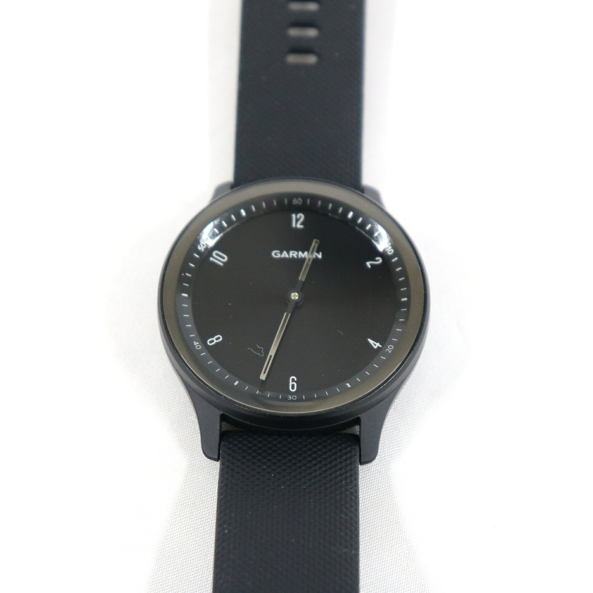 レンティオ アウトレットの【ポイント10倍：8月3日20時00分から8月11日01時59分まで】 [中古] ガーミン GARMIN vivomove Sport スマートウォッチ vivomove-sport-bk ブラック [可(C)]｜アングル2