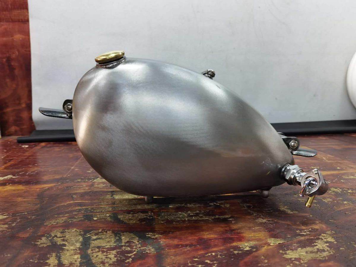 Rakuten - T-9 ワンオフ オリジナル 分割 タンク ナロー 　キャップ　コック付き　6L タンク製作工房