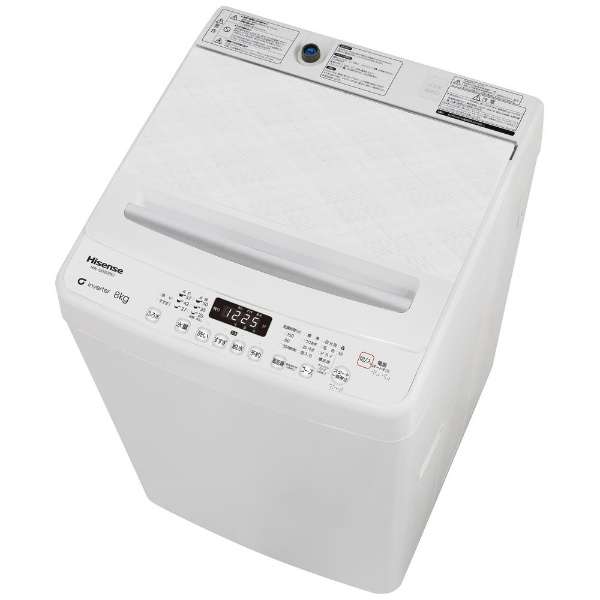 【メーカー再生品】 ハイセンス Hisense 洗濯機 8.0kg HW-DG80BK1 アウトレット 白 ホワイト