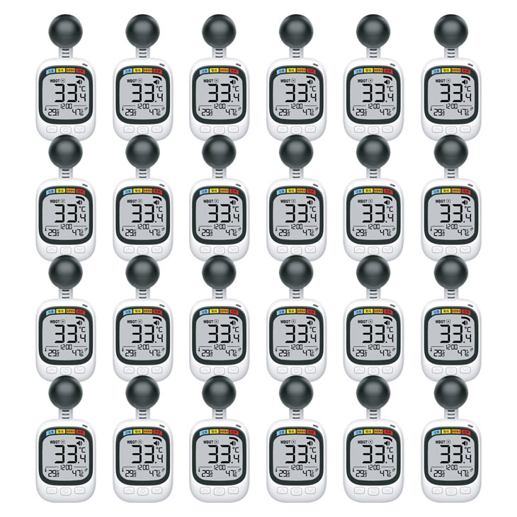 黒球式熱中症指数計 24個組