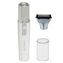 2WAYレディースシェーバー 全身 ムダ毛 携帯 電池式 コードレス