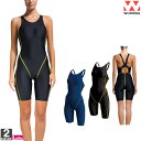 ウンドウ【wundou】レディース オールインワン ハーフスパッツ P-2910 1507 水着 スイムウェア 水泳 フィットネス ジム アクアサイズ レジャー...