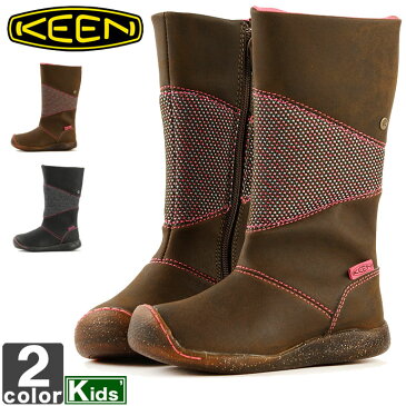 ロングブーツ キーン KEEN ジュニア キッズ レイチェル ブーツ 1013539 1013540 1806 トドラー 防水 雪遊び 街履き タウンユース 旅行 防水 ハイブーツ シューズ サイドジップ