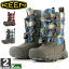 キーン【KEEN】キッズ ジュニア ラブランド ブーツ ウォータープルーフ 1009417 1009418 1807 靴 シューズ トドラー 防水 雪遊び 街履き タウンユース 旅行 防寒 お出かけ ロングブーツ チェック(1009417-1009418)