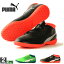 プーマ【PUMA】ジュニア キッズ シューズ ワン 18.4 IT JR 104559 1902 靴 紐靴 サッカー トレシュー 部活 クラブ 運動 スポーツ 軽量 ONE インドア トレーニングシューズ(104559)