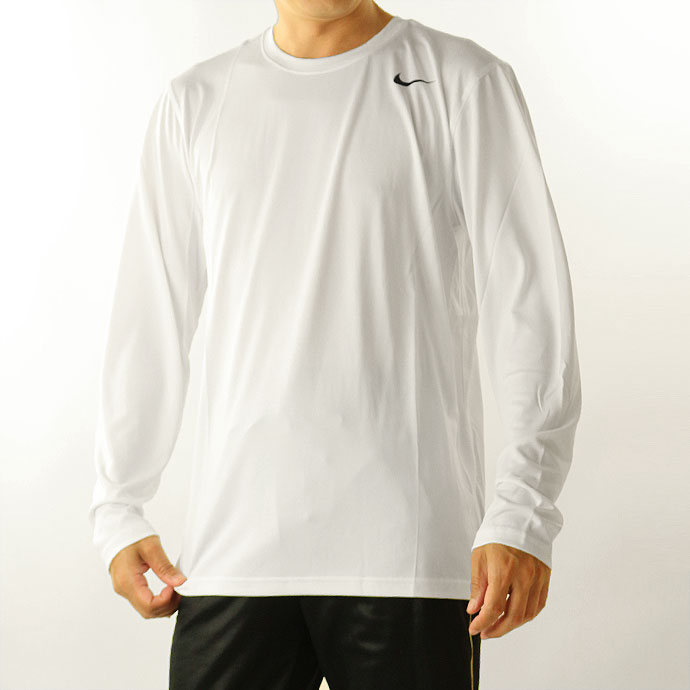 長袖Tシャツ ナイキ NIKE メンズ 718838 ドライフィットレジェンド 2101 クルーネック 丸首 トップス Tシャツ カットソー シンプル ワンポイント ロンT ネコポス対応