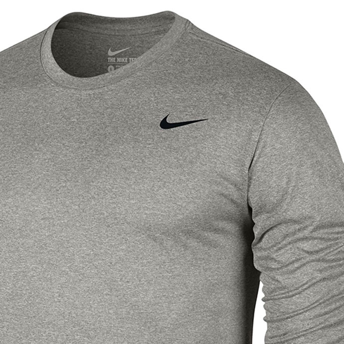 長袖Tシャツ ナイキ NIKE メンズ 718838 ドライフィットレジェンド 2009 クルーネック 丸首 トップス Tシャツ カットソー シンプル ワンポイント ロンT ネコポス対応