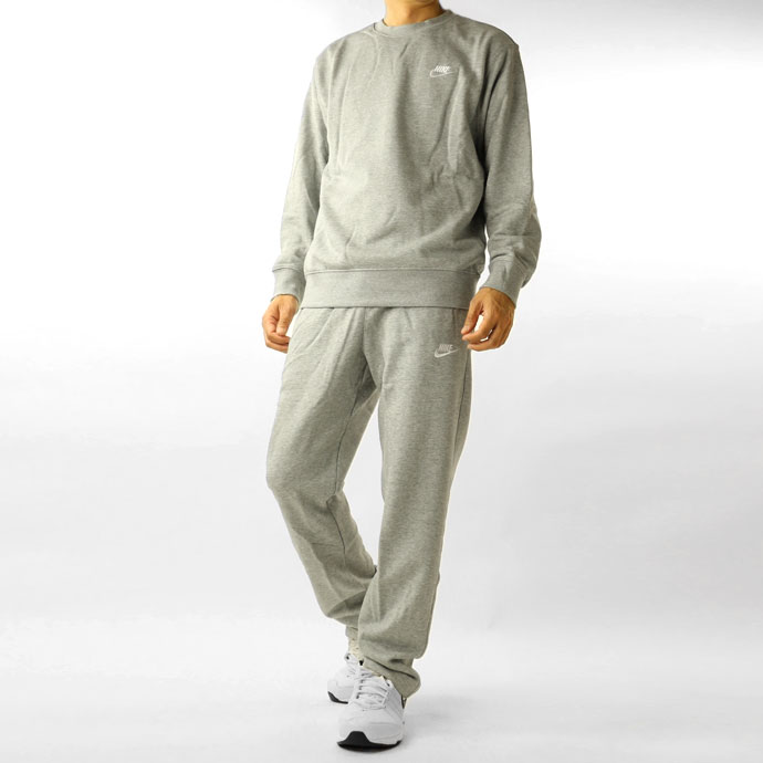 クーポンで10％OFF!セットアップ ナイキ NIKE メンズ BV2667 BV2714 クラブフレンチテリー クルーネック 上下セット 2009 OH ロングパンツ プルオーバー 長袖 トレーナー トップス パンツ
