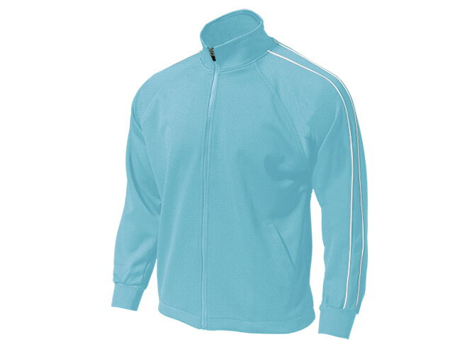 WUNDOU (ウンドウ) バイピングトレーニングシャツ サックス P-2000-4XL 1710 メンズ 紳士 男性 オール..