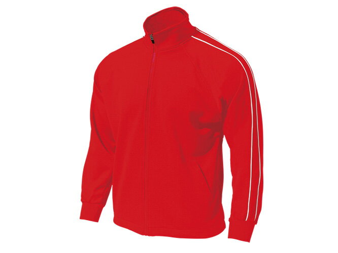 WUNDOU (ウンドウ) バイピングトレーニングシャツ レッド P-2000-4XL 1710 メンズ 紳士 男性 オールス..