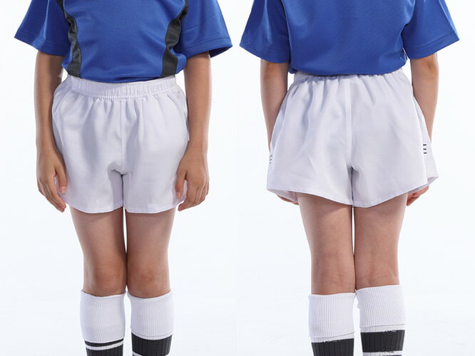 スポーツショップ グラスホッパーのWUNDOU (ウンドウ) ラグビーパンツ レッド P-3580J 1710 キッズ ジュニア 子供 子ども ラグビー ウェア｜アングル3