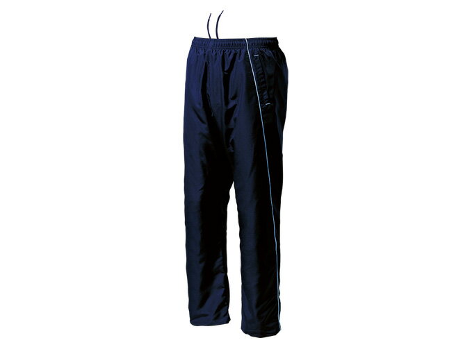 WUNDOU (ウンドウ) ウォームアップウインドブレーカーパンツ ネイビー×サックス P-4850 1710 メンズ 紳士 男性 オールスポーツ ウェア