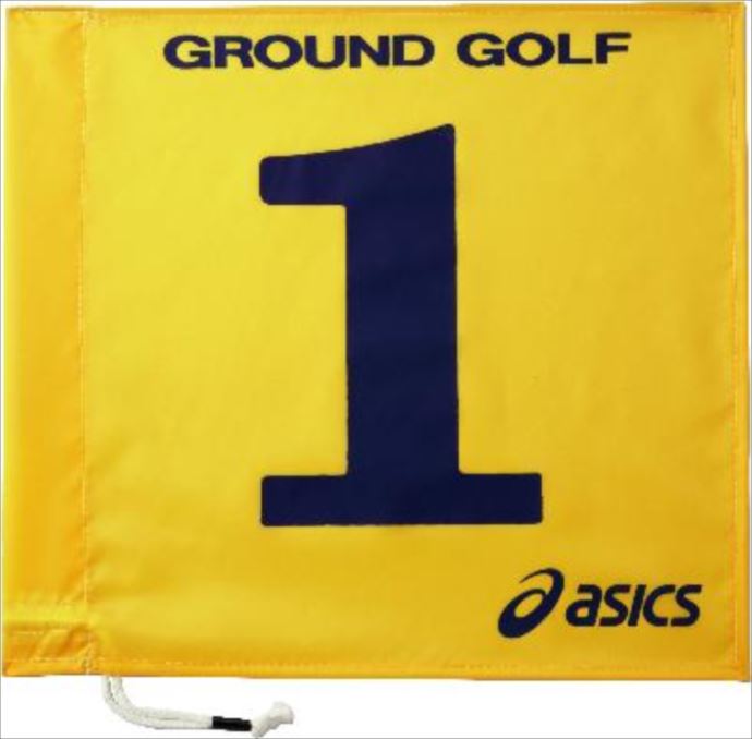 ■素材： 旗：ターポリン（オレフィン系樹脂） パイプ：ポリプロピレン■サイズ：W37×H33cm ■：1.2.3.4.5.6.7.8・ポールへのセットが容易なパイプ付きの1色大判両面タイプ ・ベースカラーを単色に、ホールナンバーを大きくした視認性良好。 ・旗パイプによりポールへのセット作業が簡単。 ・両面番号表示により向きが変わってもホールナンバーが確認可能※画像のカラーは、撮影時の照明等の具合により実物と異なる可能性がございます。 なお、商品の色の見え方と実物の色は、お客様のご使用されているパソコン・モニターの環境等により多少異なる場合がございますのでご了承ください。 【ご注意】 コチラの商品はお取り寄せとなります。 ●商品を安くご提供する為、ご注文後にメーカーからお取り寄せしております。ご注文から発送までに5〜6営業日頂いておりますので、配達日時のご希望に添いかねる場合がございます。 ●お取り寄せの特性上、メーカー在庫欠品という場合がございます。その場合、ご注文をキャンセルとさせていただきます。予め、ご了承くださいませ。 ●お取り寄せ商品は、初期不良(汚れ・ほつれ等)を除く、お客様ご都合での返品・交換・キャンセルはお受けできません。 予めご了承の上ご注文をお願いいたします。 ※上記の注意事項をご理解の上、ご注文をお願いいたします。