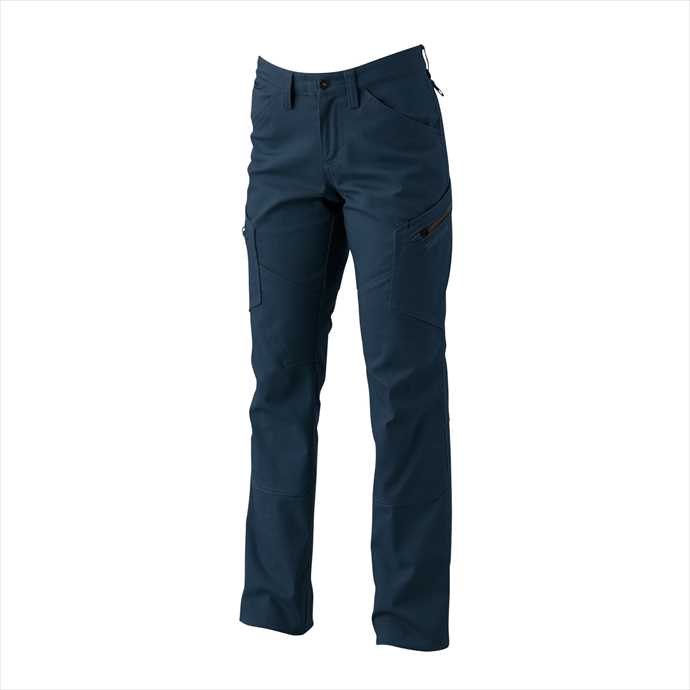 TS DESIGN (TSデザイン) ハイブリッドコットンレディースカーゴパンツ ネイビー 35141 2002 作業服 ユニフォーム 藤和