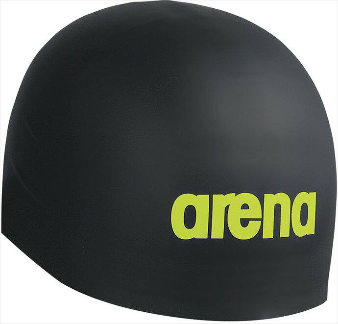 ARENA アリーナ 【アクアフォース3Dキャップ】レーシングシリコーンキャップ BLK ARN-3910 水泳 練習 レース FINA承認