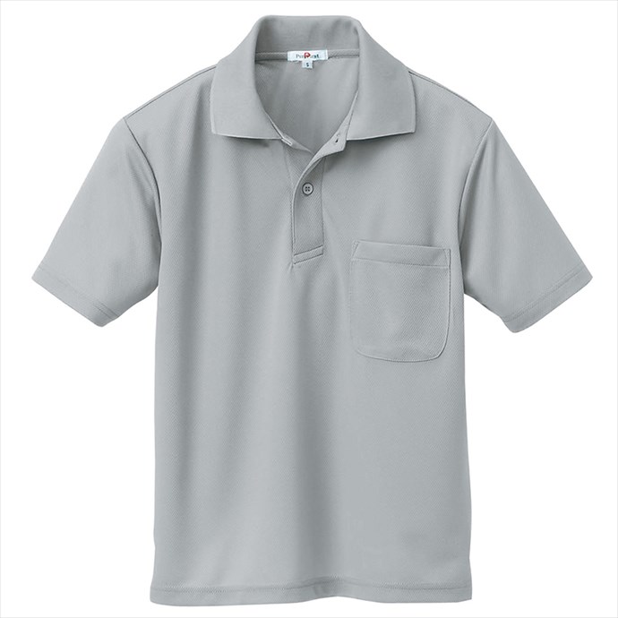AITOZ アイトス 吸汗速乾半袖ポロシャツ グレー 10579 ウェア 作業着 作業服