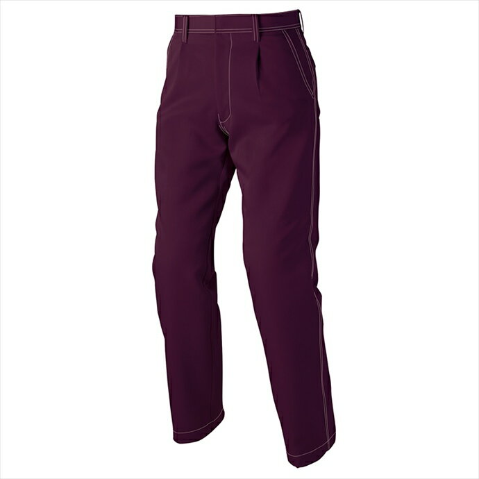 アイトス AITOZ ワークパンツ（1タック） ユニセックス 11403 039.ワイン