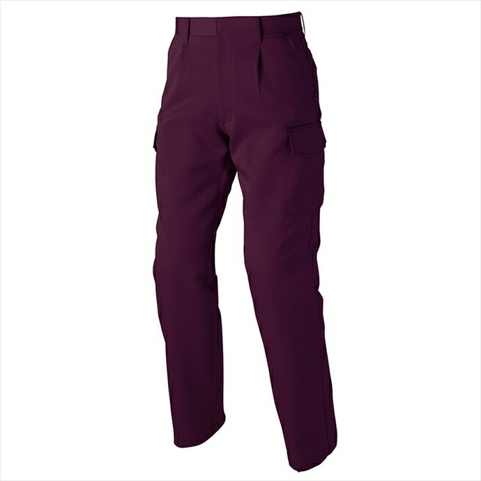 アイトス AITOZ カーゴパンツ（1タック） ユニセックス 11404 039.ワイン
