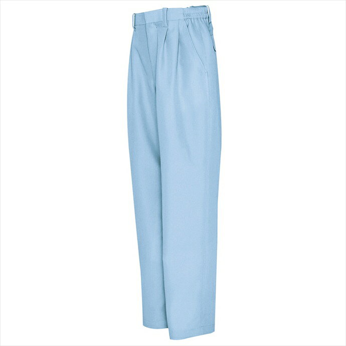 アイトス AITOZ シャーリングワークパンツ（2タック） ユニセックス 1250 007.サックス