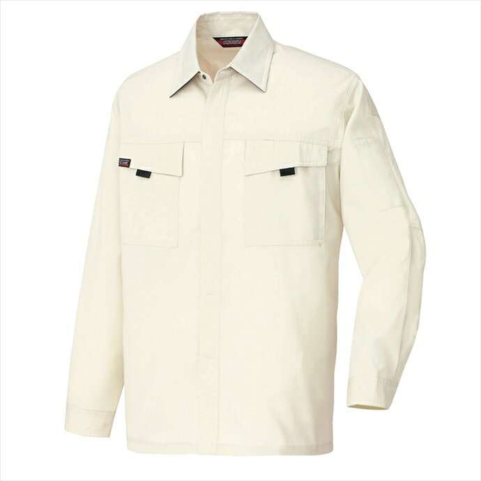 アイトス AITOZ 長袖シャツ（男女兼用）（薄地） ユニセックス 5575 001.アイボリー