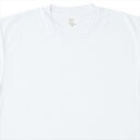 アイトス AITOZ 4.4オンスドライ半袖Tシャツ(ポケット無シ)(男女兼用)ユニセックス 8090 001.ホワイト 仕事服 作業着 作業服