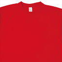 アイトス AITOZ 4.4オンスドライ半袖Tシャツ(ポケット無シ)(男女兼用) ユニセックス 8090 009.レッド 作業着 作業服 ワークウェア