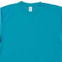 アイトス AITOZ 4.4オンスドライ半袖Tシャツ(ポケット無シ)(男女兼用)ユニセックス 8090 026.ターコイズ 仕事服 作業着 作業服