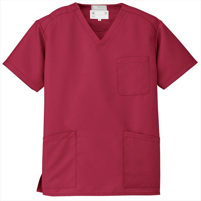 アイトス AITOZ スクラブ（男女兼用） ユニセックス 861405 109.ボルドー