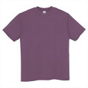 アイトス AITOZ Tシャツ(男女兼用) ユニセックス MT180 040.グレープ(4)