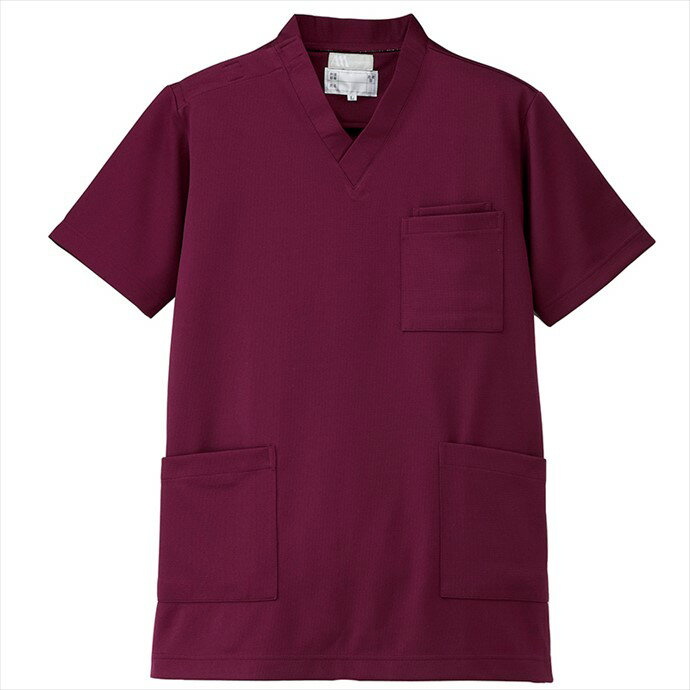 アイトス AITOZ ニットスクラブ（男女兼用） ユニセックス 861401 039.ワイン