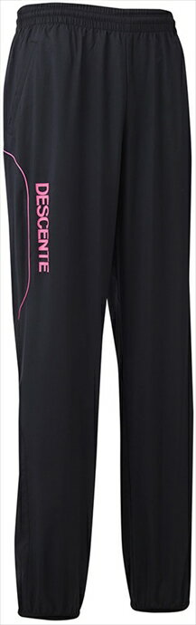 デサント DESCENTE プラクティス ロングパンツ バレーボール DVB-3312PB BPK.ブラック×ピンク
