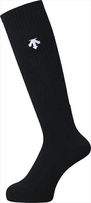 デサント DESCENTE ハイソックス ソックス バレーボール DVB-8124B BLK.ブラック×ホワイト