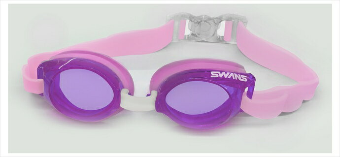 スワンズ SWANS スイムゴーグル KIDSバックル ラベンダー スイミング ゴーグル 水泳 競泳 部活 SWRVJ-0..