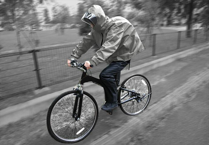 ストームバスター STORM BUSTER B-1200 リュック対応レインスーツ グレー H1200BB