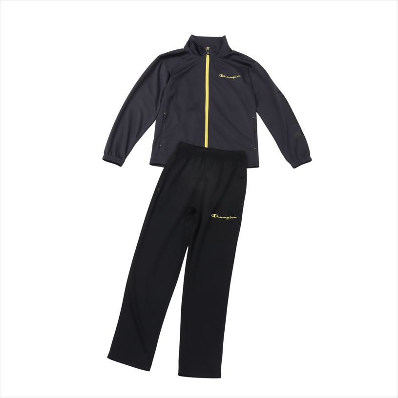 Rakuten - 上下セット チャンピオン Champion TRAINING SUIT ウェア キッズ 学校 CK-DSW01 080.チャコール