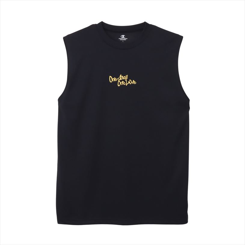 Rakuten - ノースリーブ チャンピオン Champion SLEEVELESS SHIRT スリーブレス ウェア メンズ ユニセックス バスケットボール C3-DB326 090.ブラック