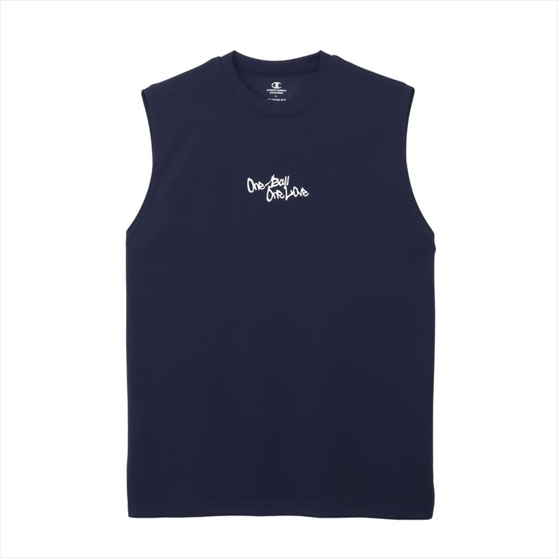 乐天商城 - ノースリーブ チャンピオン Champion SLEEVELESS SHIRT スリーブレス ウェア メンズ ユニセックス バスケットボール C3-DB326 370.ネイビー
