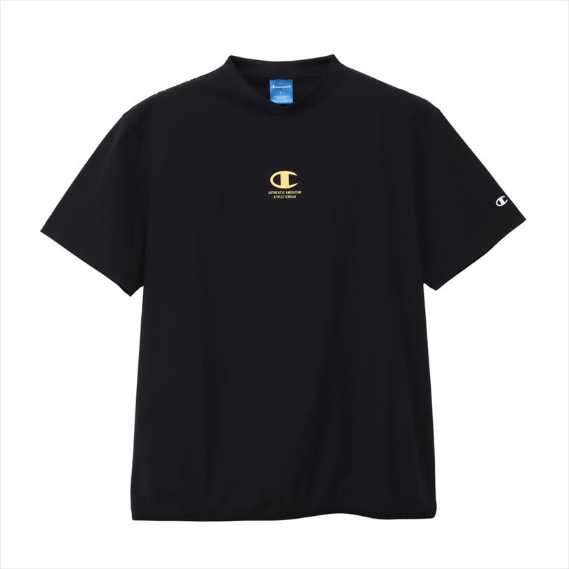 Rakuten - 半袖シャツ チャンピオン Champion SHORT SLEEVE SHIRT ウェア メンズ ユニセックス バレーボール C3-DVC27 090.ブラック