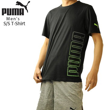 半袖Tシャツ プーマ PUMA メンズ 521259 トレーニング フェード Tシャツ 2204 カットソー 半袖 ロゴTシャツ ロゴT 丸首 クルーネック TRAIN FADE トップス ネコポス対応