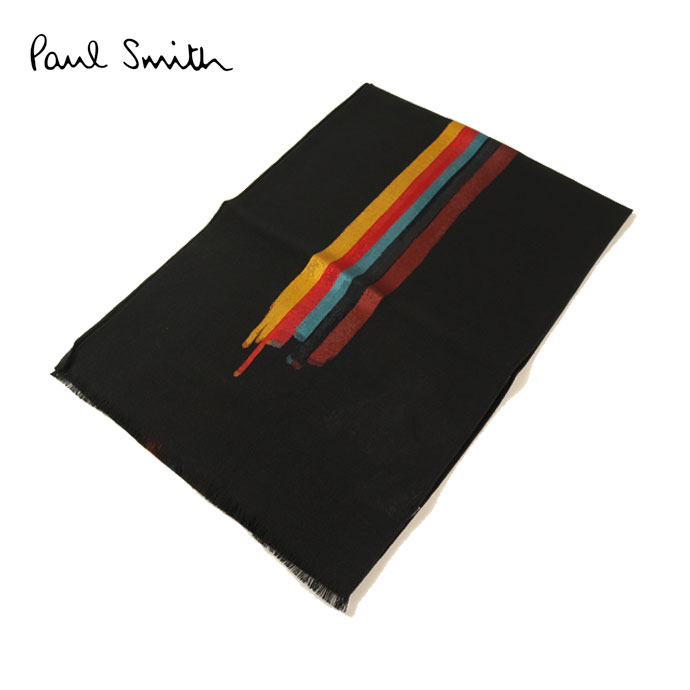 マフラー Paul Smith ポールスミス メンズ M1A877F SCARF 2310 スカーフ 薄手 ウール