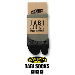 タビソックス キーン KEEN ユニセックス 1026562 TABI GRIP SOCKS LO-CUT 2404 ネコポス対応 男女兼用