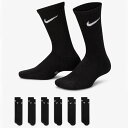 6足ソックスセット NIKE ナイキ ジュニア キッズ SX6910 ナイキ 6P YA エブリデイ クッションクルーソックス ソックス 靴下 スポーツ おしゃ...