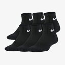 6足ソックスセット NIKE ナイキ ジュニア キッズ SX6912 ナイキ 6P YA エブリデイ クッション アンクルソックス ソックス 靴下 スポーツ お...