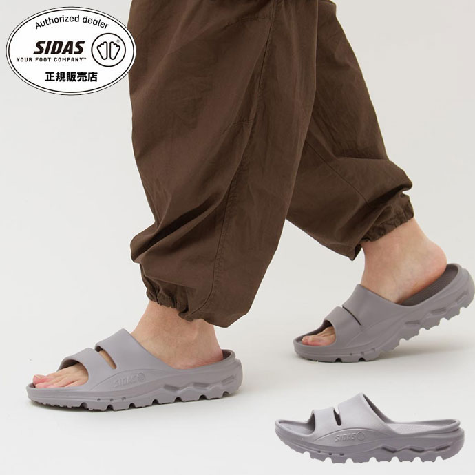 リコラ ReCoLA リカバリーサンダル SIDAS シダス 2026004 ReCoLA Slide Grey メンズ レディース コルアーチフォーム 軽量 疲労軽減 アーチサポート
