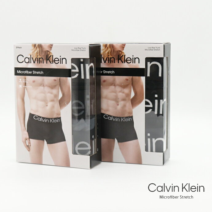3枚セット ボクサーパンツ カルバンクライン Calvin Klein メンズ NP2607O メンズ ボクサーパンツ トランクス 下着 パンツ ボクサー 肌着 人気 オシャレ 高級