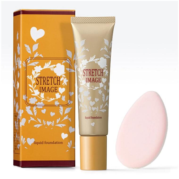 ストレッチイメージ SDファンデーション 17g パフ付き 小じわカバー 肌の凹凸カバー ケン・プロダクツ エイジングケア リフトアップ 若..