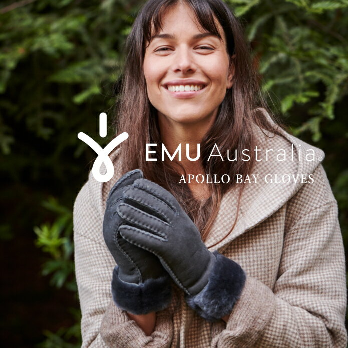 エミュ 手袋 EMU Australia エミュー エミュ ムートン 手袋 W9405 グローブ アポロベイグローブ シープスキン Apollo Bay Gloves 【あす楽対応