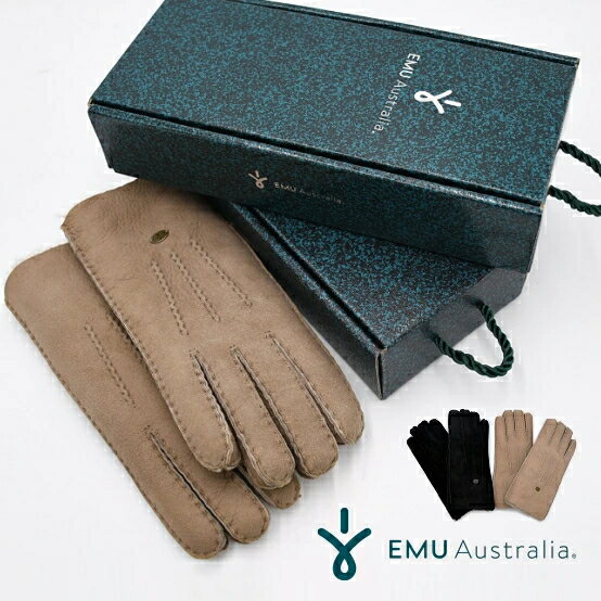 【ポイント10倍】EMU Australia エミュー エミュ 手袋 グローブ BEECH FOREST GLOVES W1415 ビーチフォレスト グローブ シープスキン ムートン【あす楽対応】