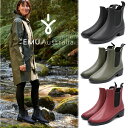 EMU エミュー レインブーツ W12402 Grayson Rainboot 防水 ショートブーツ ショート サイドゴア 長靴 ムートン インソール ファー ボア ブラック レディース 靴 エミュ EMU Australia【あす楽対応】【大きいサイズ】